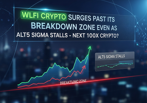 کریپتوی WLFI از منطقهی شکست خودش عبور کرد در حالی که Alt5 Sigma درجا میزند – آیا کریپتوی ۱۰۰ برابری بعدی خواهد بود؟ کریپتوی WLFI از منطقهی شکست خودش عبور کرد در حالی که Alt5 Sigma درجا میزند – آیا کریپتوی ۱۰۰ برابری بعدی خواهد بود؟